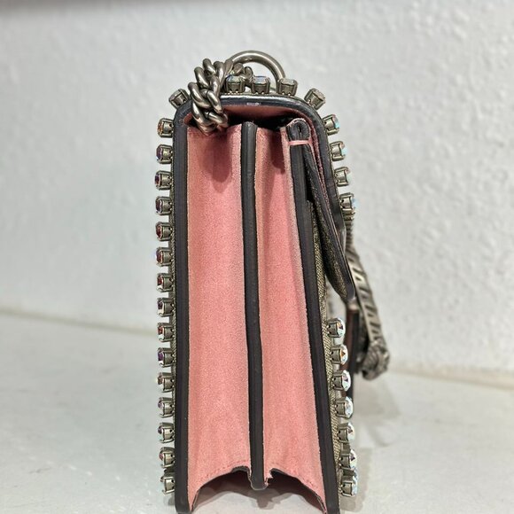 Gucci GG Logo Supreme Medium Dionysus Shoulder Bag - Picture 4 of 9